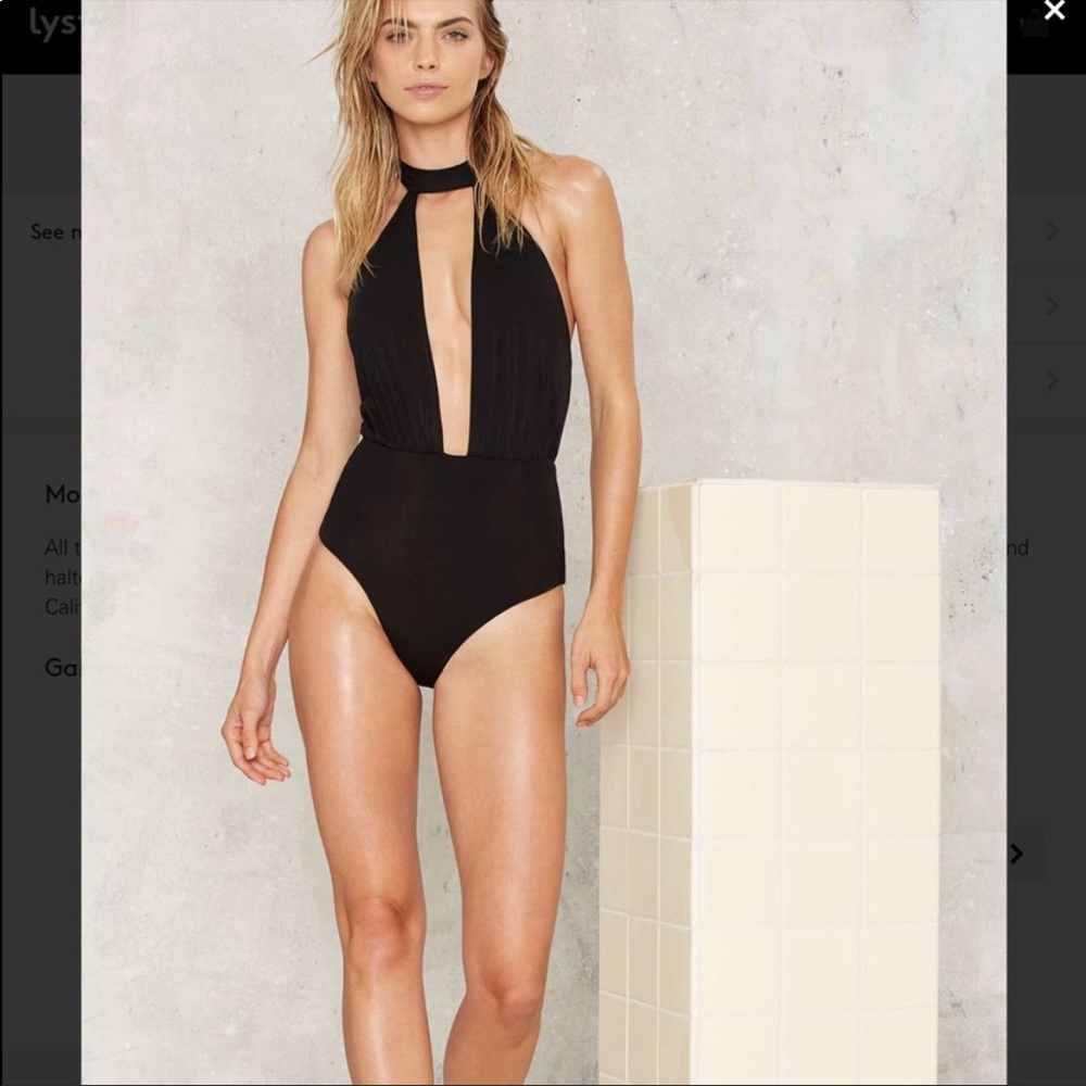 Lavish Alice by Nasty Gal The Deep It One Piece Swimsuit. - Picture 1 of 6